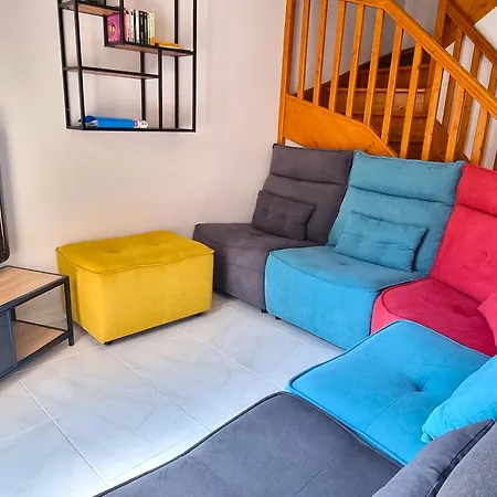 T4 Climatise Avec Parking A 2 Pas De La - Fr-1-309-359 Daire Banyuls-sur-Mer