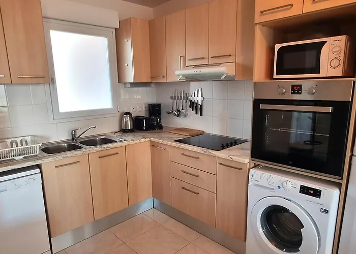 Appartement T4 Climatise Avec Parking A 2 Pas De La - Fr-1-309-359 *