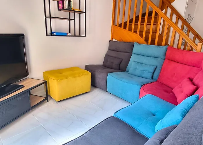 T4 Climatise Avec Parking A 2 Pas De La - Fr-1-309-359 Appartement Banyuls-sur-Mer